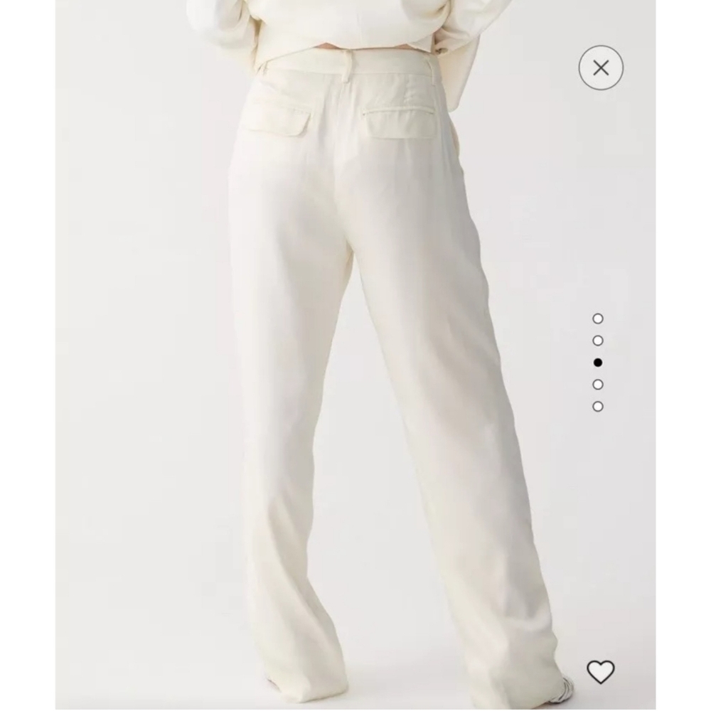 NWT J.Crew Straight-Leg Essential Pant in luster Crepe Size 20 - Picture 7 of 7